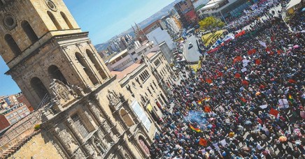 Επανάσταση πάνω από τα υψίπεδα της&nbsp;Βολιβίας
