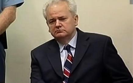 Ο Μιλόσεβιτς στο διεθνές δικαστήριο της&nbsp;Χάγης