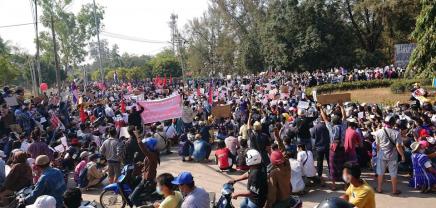 Αλληλεγγύη με το λαό του&nbsp;Μυανμάρ!