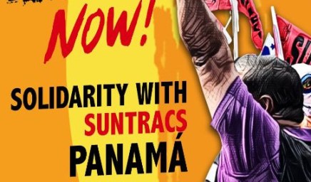 4η Διεθνής: Αλληλεγγύη στη SUNTRACS του&nbsp;Παναμά!